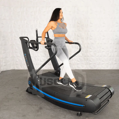 Commercial Self Powered Curve Treadmill