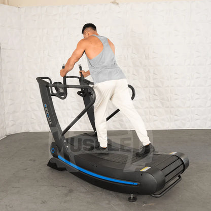 Commercial Self Powered Curve Treadmill