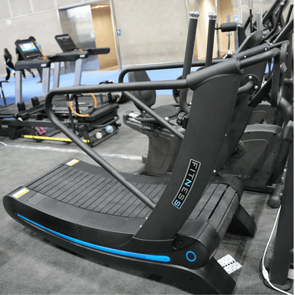 Commercial Self Powered Curve Treadmill