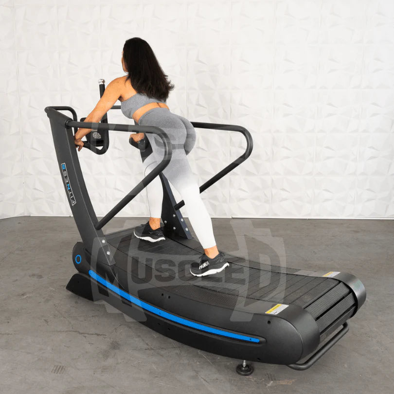 Commercial Self Powered Curve Treadmill