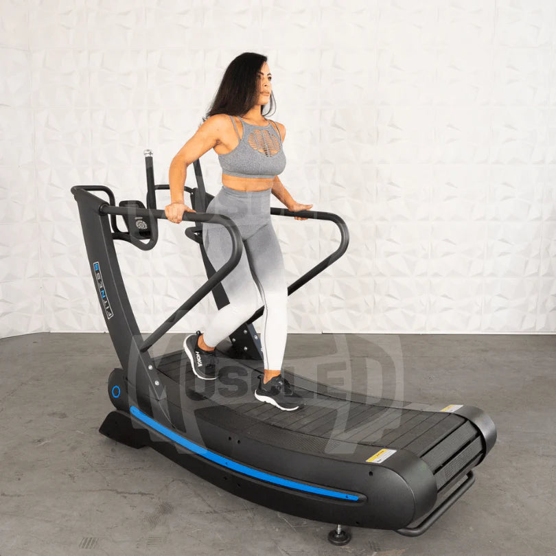 Commercial Self Powered Curve Treadmill