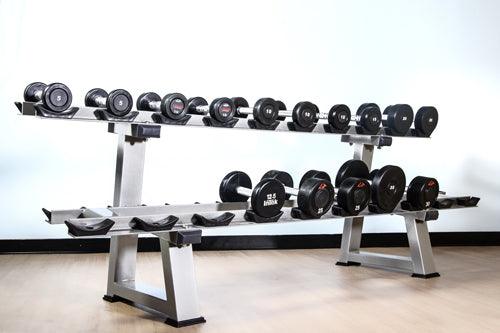 2-Tier 10Pair Dumbbell Rack