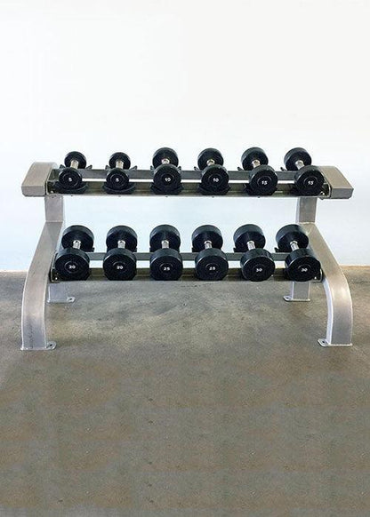 Two Tier 6 Pairs Dumbbell Rack